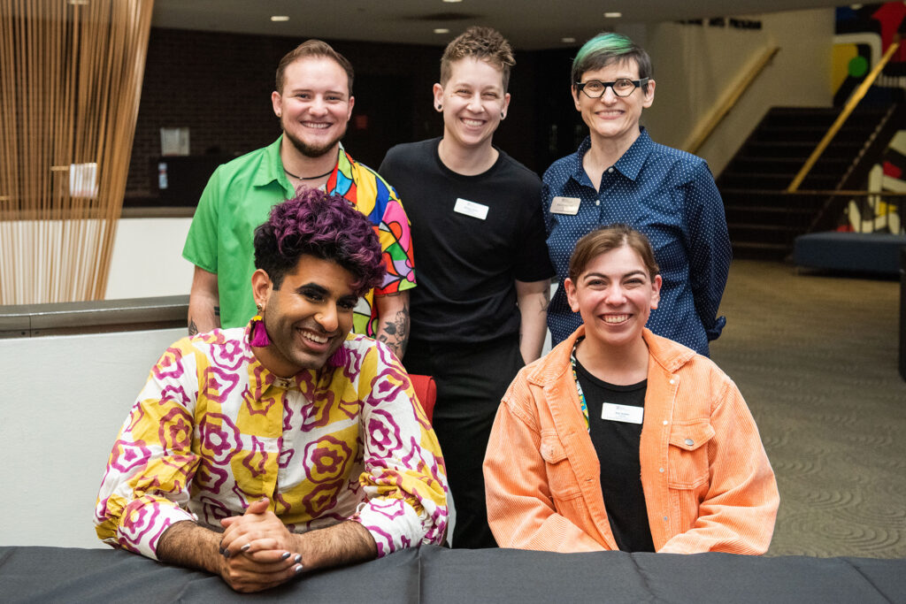 ALOK with LGBT Center's staff